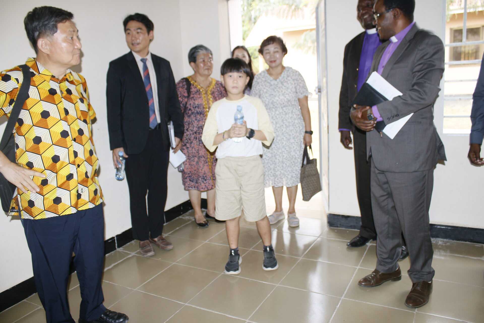STS leadership welcoming international guests